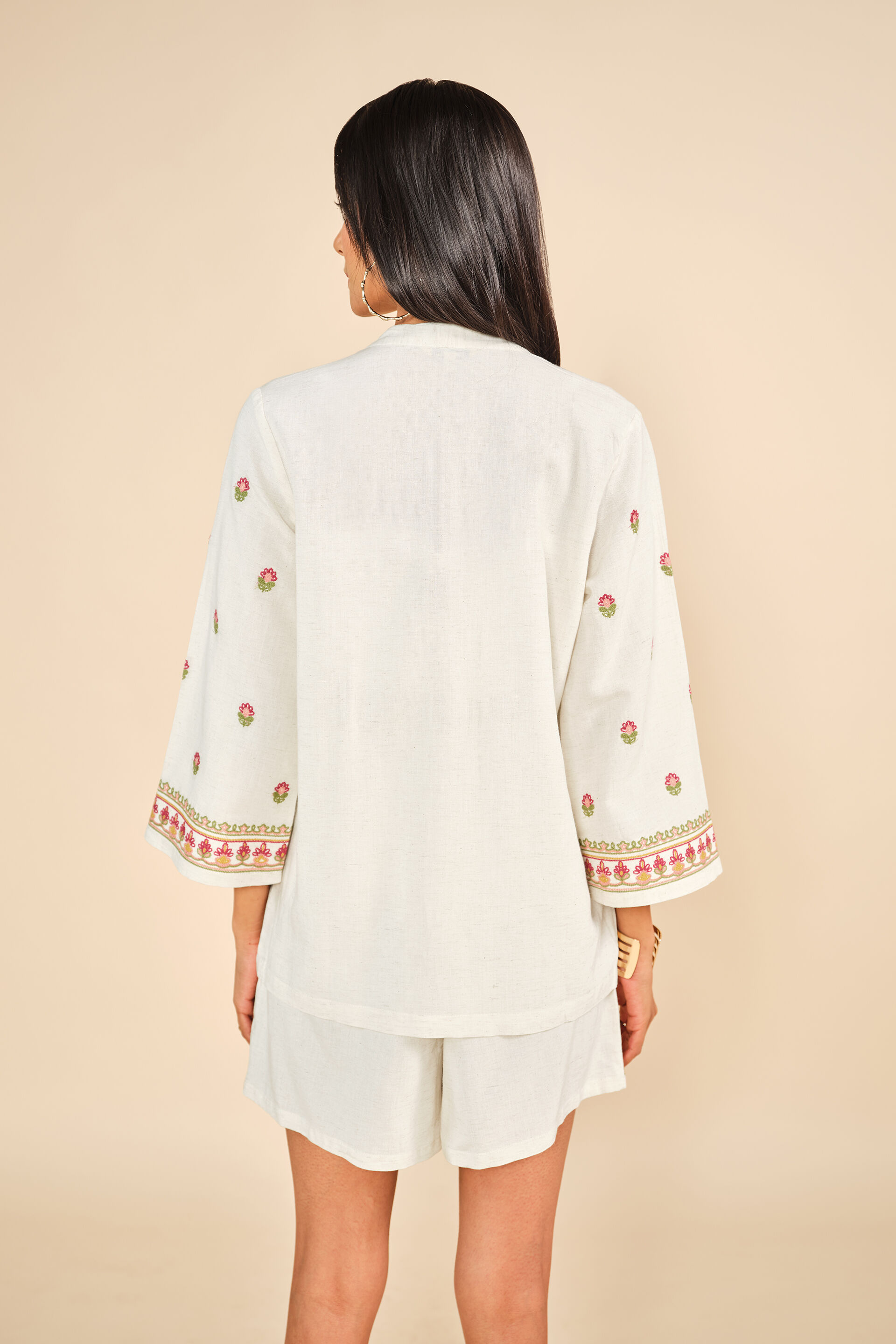 Nayaab Noor Co-ord, Off White, image 6